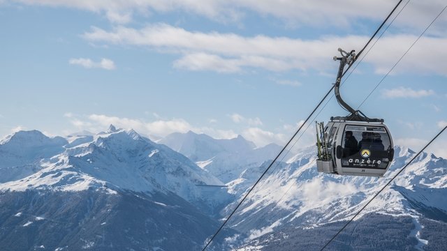 Découverte des installations de Anzère Ski Resort